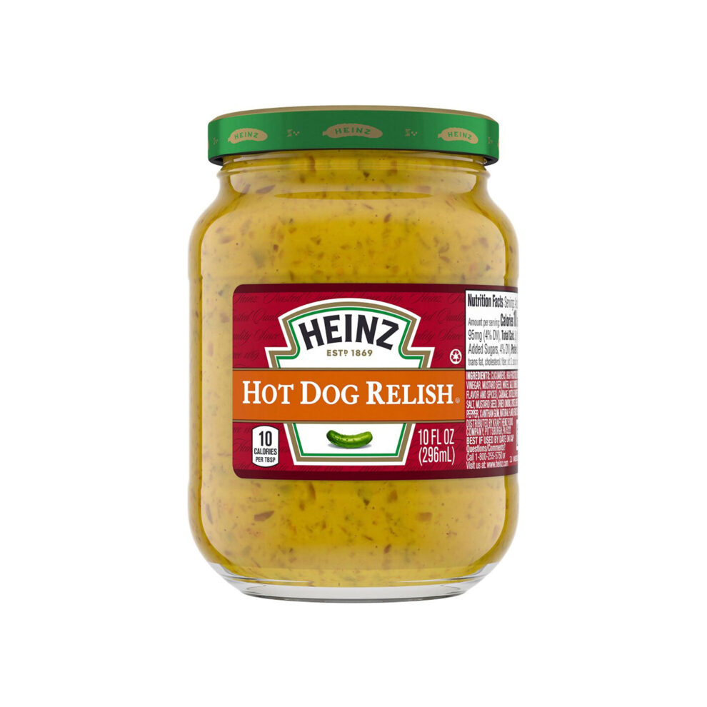 Heinz Hot Dog Relish, 10 Fl Oz Wadaaa Worldwide Marketplace